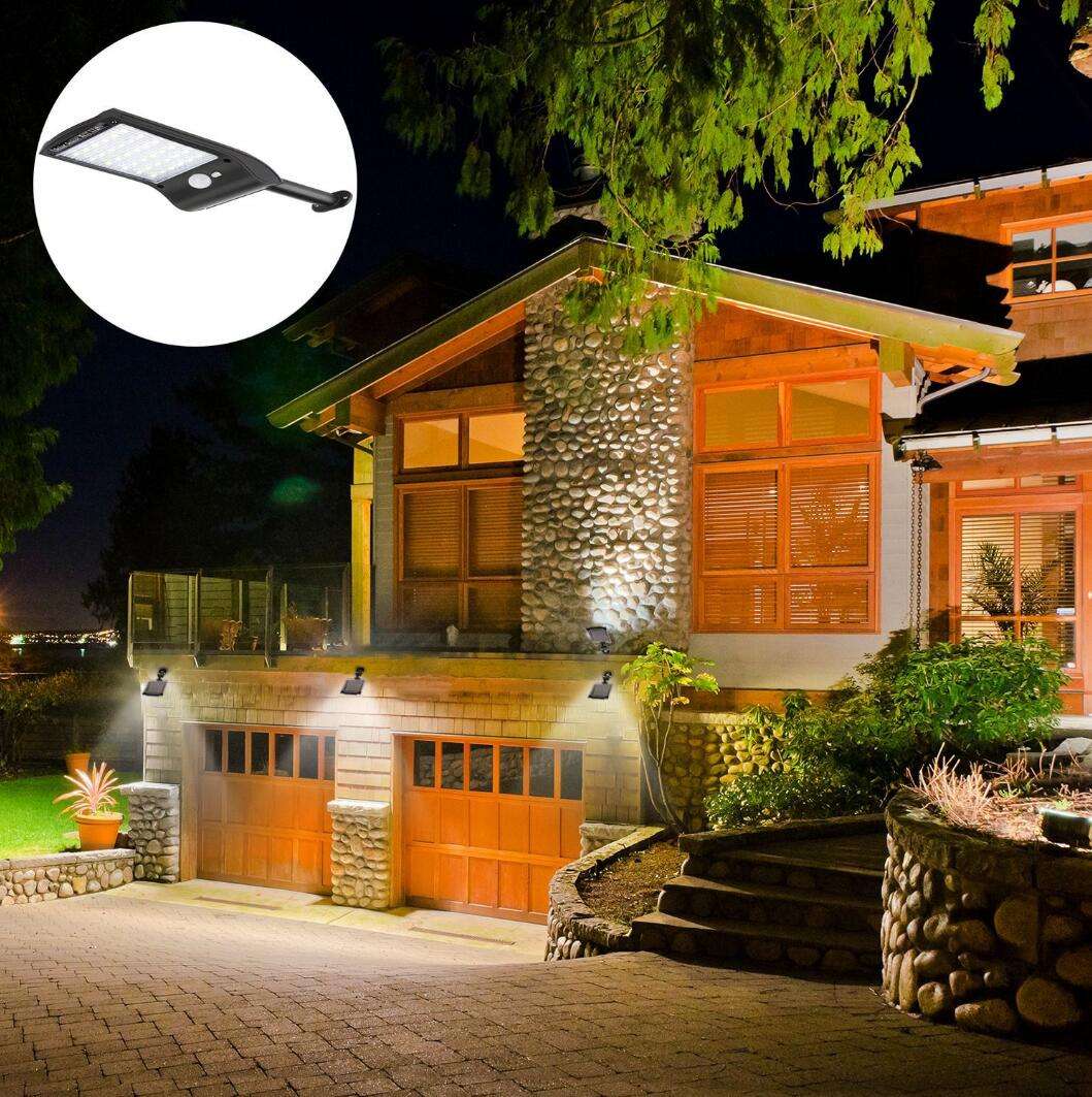 Hoogwaardige wandlamp Led RGB-zonneverlichting buiten met datumcoder