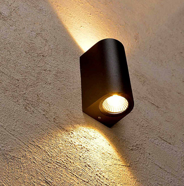 China Fabricage Thuis Extern 3000-6000k 6W Binnendecoratie Led-wandlamp Buiten 15 * 8 * 6,8 cm op en neer