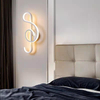 Indoor Interieur 22W Muziek LED Wandlamp Op en neer Aluminium Versieren Wandkandelaar Boerderij Wandlamp Slaapkamer Creatief