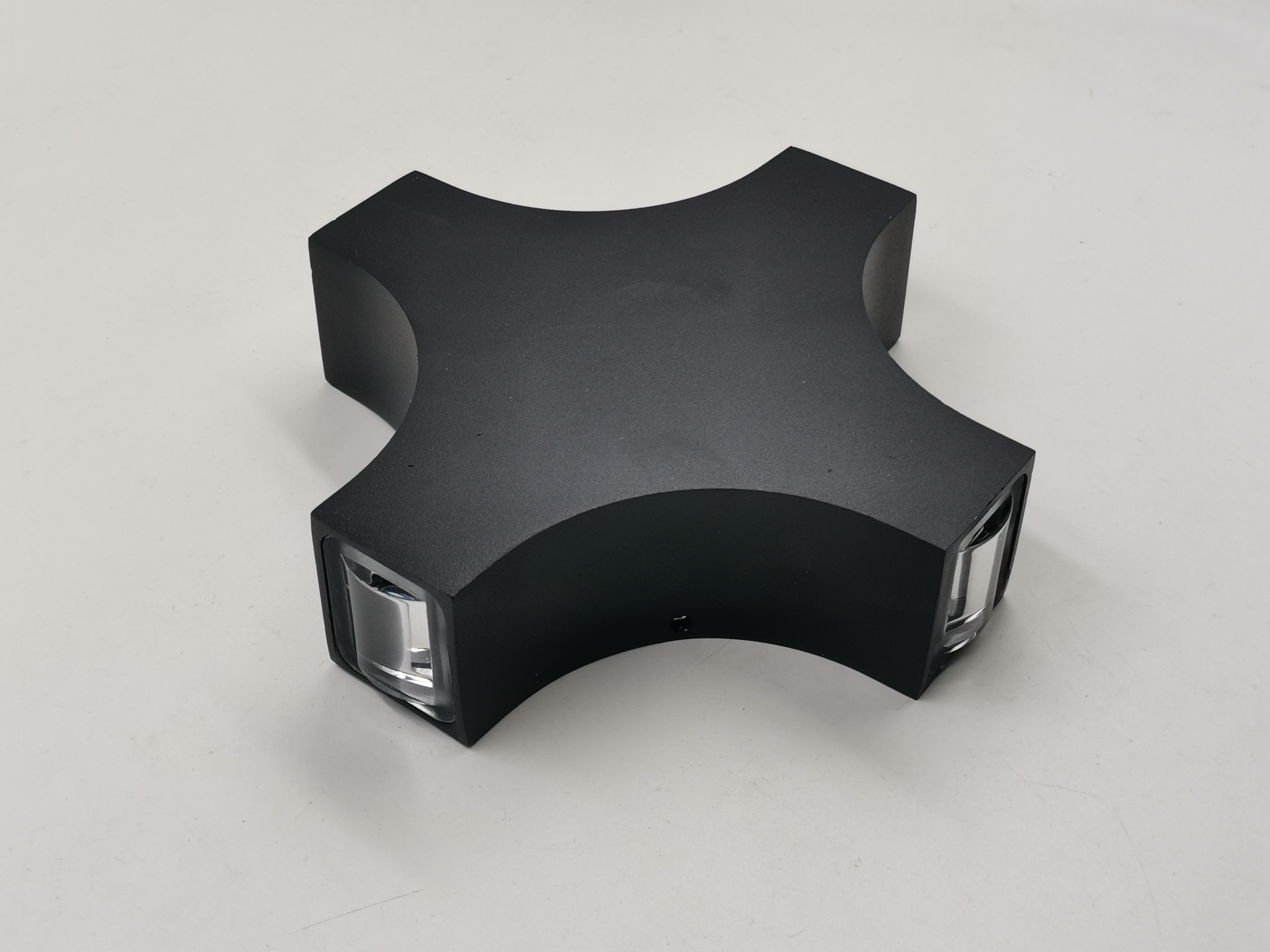 Nieuwe LED Outdoor Wandlamp 12W Cross Star 4 Zijverlichting Waterdicht IP65 Voor Tuindecoratie