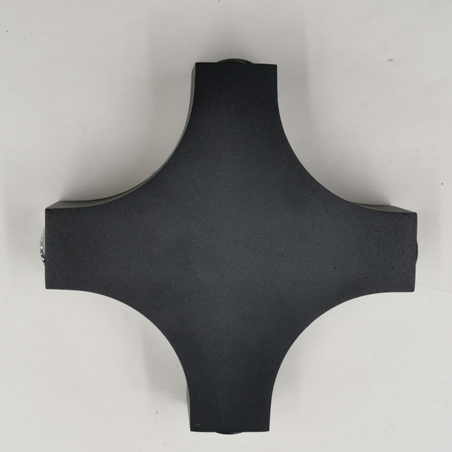 Nieuwe LED Outdoor Wandlamp 12W Cross Star 4 Zijverlichting Waterdicht IP65 Voor Tuindecoratie