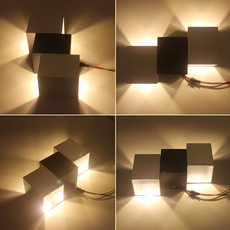 Moderne LED-licht getrapte wandlamp en decoratief binnenlicht