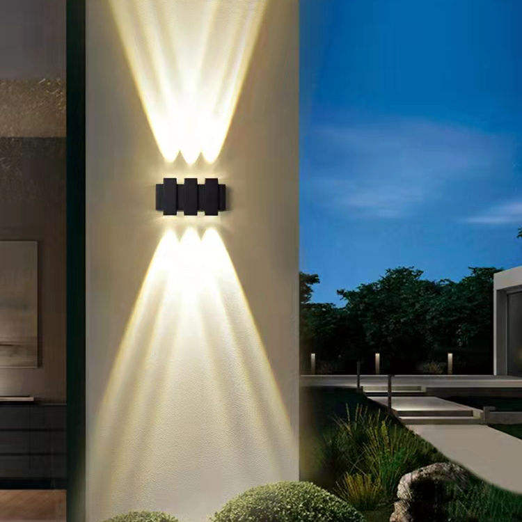 Led Wandlamp Veranda Outdoor Indoor Up Down Wandlamp Voor Thuis Trap Slaapkamer Nachtkastje Deur Lamp Gang verlichting Merk Licht