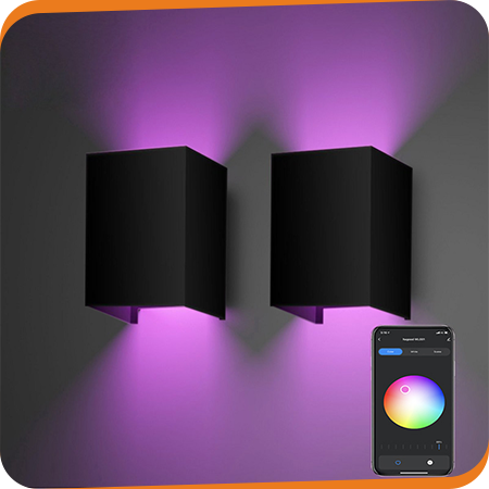 Led-wandlamp