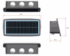 4W 6W Solar Led Light Outdoor Waterdichte Solar Hight Lights Wandkandelaar Smart wandlamp solar muur Buitenlamp