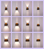 Moderne veranda wandlamp binnen aluminium schans interieurverlichting op en neer wandlamp buiten waterdichte tuin led wandlamp