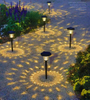Tuin Solar Light Zonne-energie Lamp Landschap Verlichting Waterdicht IP65 Pathway Yard Gazon Decoratie Outdoor LED