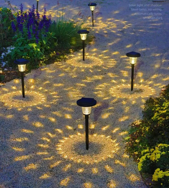 Tuin Solar Light Zonne-energie Lamp Landschap Verlichting Waterdicht IP65 Pathway Yard Gazon Decoratie Outdoor LED