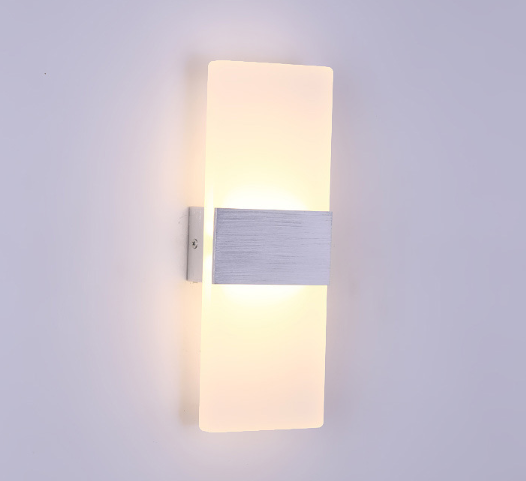6W Acryl Wandlamp Indoor Wandlamp Lamp acryl Led Rgb Met BOM / One-stop Service LED Wandlamp Aangepaste lasermarkering Aangepaste acryllampgoederen