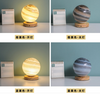 Planeet glazen lamp maan Planeet lamp decoratie slaapkamer nachtkastje nachtlampje Creatief verjaardagscadeau oplaadbaar bureaulamp tafellamp