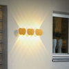 Nieuwe Gang Trappen Verlichting Led Wandlamp Outdoor Waterdichte IP65 Up En Down Wandkandelaar Acryl Licht Tuinverlichting 220V