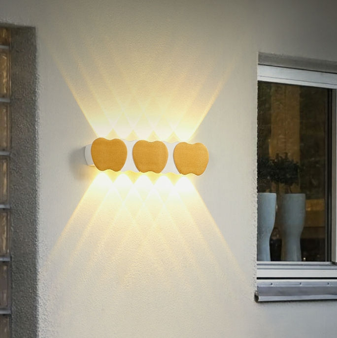 Nieuwe Gang Trappen Verlichting Led Wandlamp Outdoor Waterdichte IP65 Up En Down Wandkandelaar Acryl Licht Tuinverlichting 220V