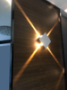 12W LED Indoor Wandlamp Decoratie Licht Kruis Wandlamp Warm Wit/koud Wit Licht Slaapkamer Woonkamer TV Wandlamp Ronde Blaker