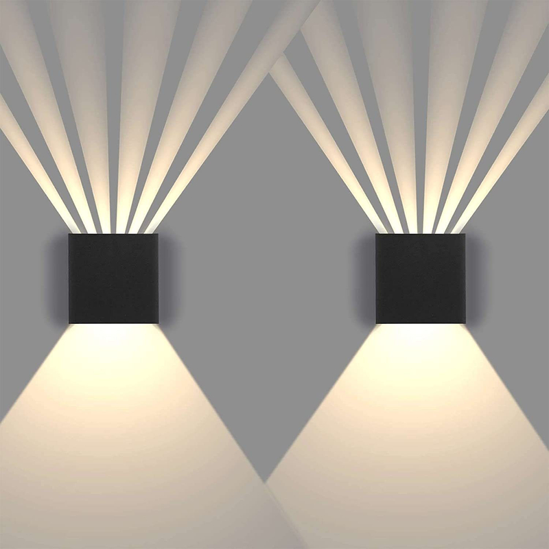 6W LED Wandlamp Tuin Wandlamp IP65 Outdoor Waterdichte Lamp Armatuur Huis Decoratie Verlichting Gang Gangpad Licht