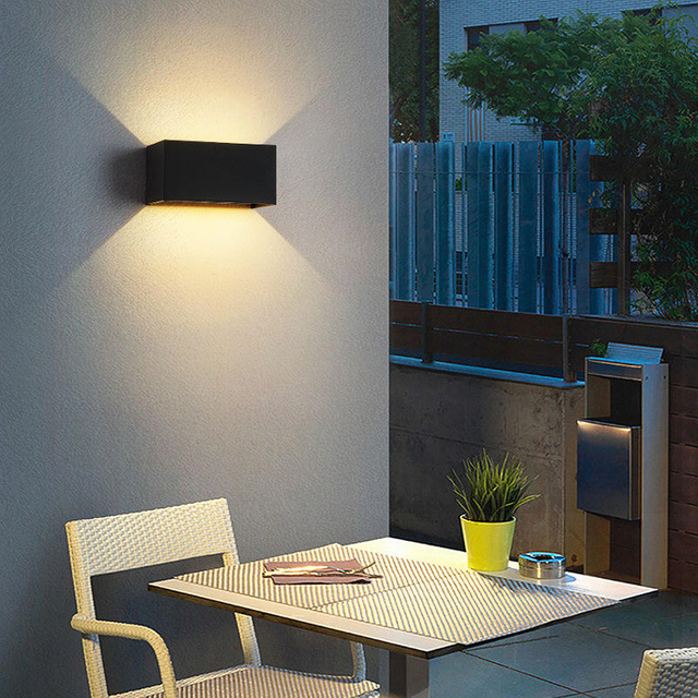 groothandel outdoor waterdichte ip65 decoratieve opbouw vierkante indoor outdoor wandlamp