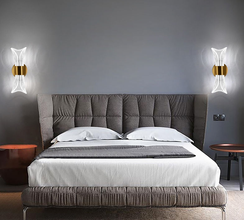 Acryl Wandlamp Moderne Minimalistische Woonkamer Slaapkamer Nachtkastje Gang Achtergrond Wandlamp Binnenverlichting Beugel Licht