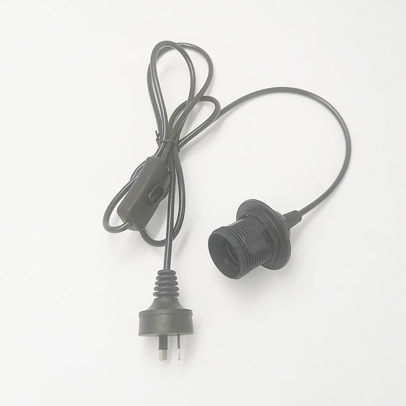 Lamphouder Snoer E27 Lampvoet Hanglamp Stof Metaal Aangepast PVC Schakelaar Stijl Kabel Stekker Kunststof Dimmer Schroef 