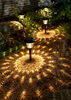 Solar gazon lamp glas licht tuin landschap decoratie geplaatst pad lamp monokristallijn polysilicium 600mah 1000MA batterij