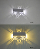 Hoogwaardige aluminium lamp 6W wandlamp voor binnen 2W vlinderwandlampen met afstandsbediening nachtlampje led Nachtkastje muur 