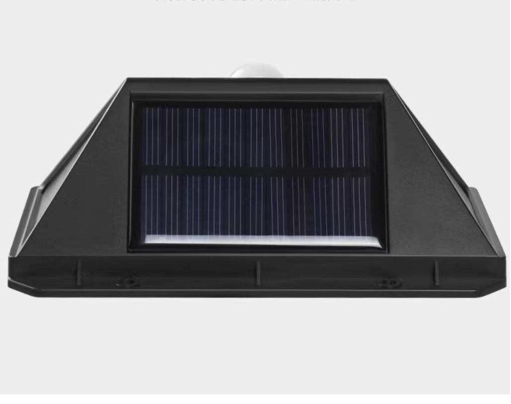 Beste Outdoor Achtertuin Tuin Trap Waterdichte IP67 Zonne-energie 4 Zijden Verlichting Wandlamp 100LED Motion Sensor Led Solar Light