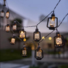 1M 10LED LED String Lights Fairy Ball Lights LED Outdoor Camping Chain Festival Vakantie Outdoor Decor Batterij Lamp Kerstmis