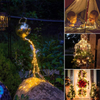Solar String Kerstverlichting 200m Kerstverlichting Waterdichte Outdoor Guirlande Zonne-energie Lamp Kerst Voor Tuindecoratie.