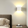 Led Opladen Wandlamp Slaapkamer Hoofdeinde Human Sensing Slaapzaal Usb Geen Bedrading Geen Ponsen Gangpad Hal Klein Nachtlampje
