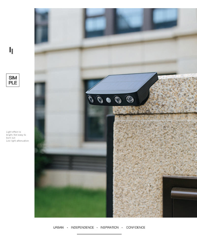 Nieuwe collectie Exterieur IP65 Outdoor Motion Sensor Solar Wandlamp Lamp Outdoor/Solar Lantaarn Solar Lights Outdoor