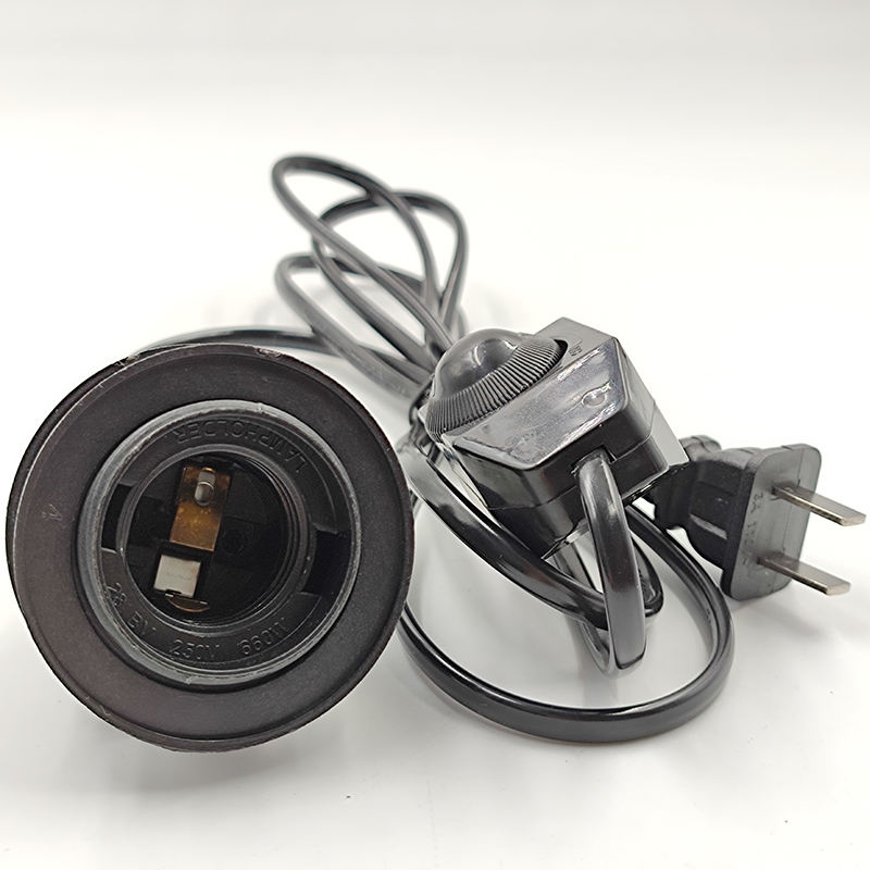 Lijn Kabel 303/304/317/301 Dimmer Netsnoer/Double Knop Switch EU Plug Draad voor LED Lamp/Bureaulamp Luminary USA E26 AU