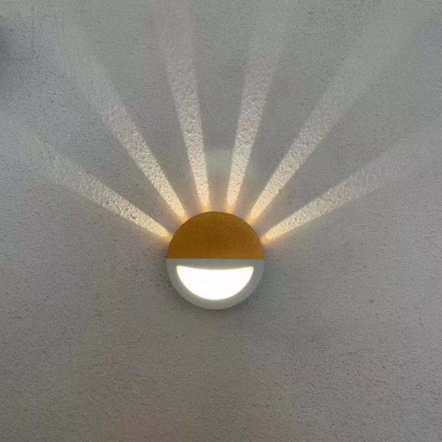 Moderne creatieve ronde sterlicht led-wandlamp binnenverlichting