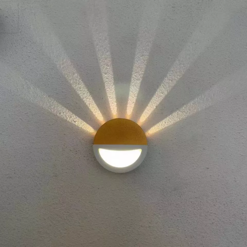 Moderne creatieve ronde sterlicht led-wandlamp binnenverlichting