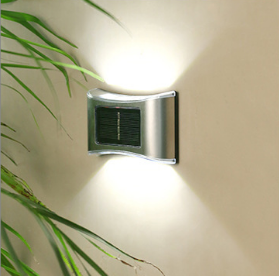 Nieuwe 6LED Solar Lamp IP65 Waterdichte Buitenlamp Binnenplaats Wandlamp voor Tuin Villa Decoratie