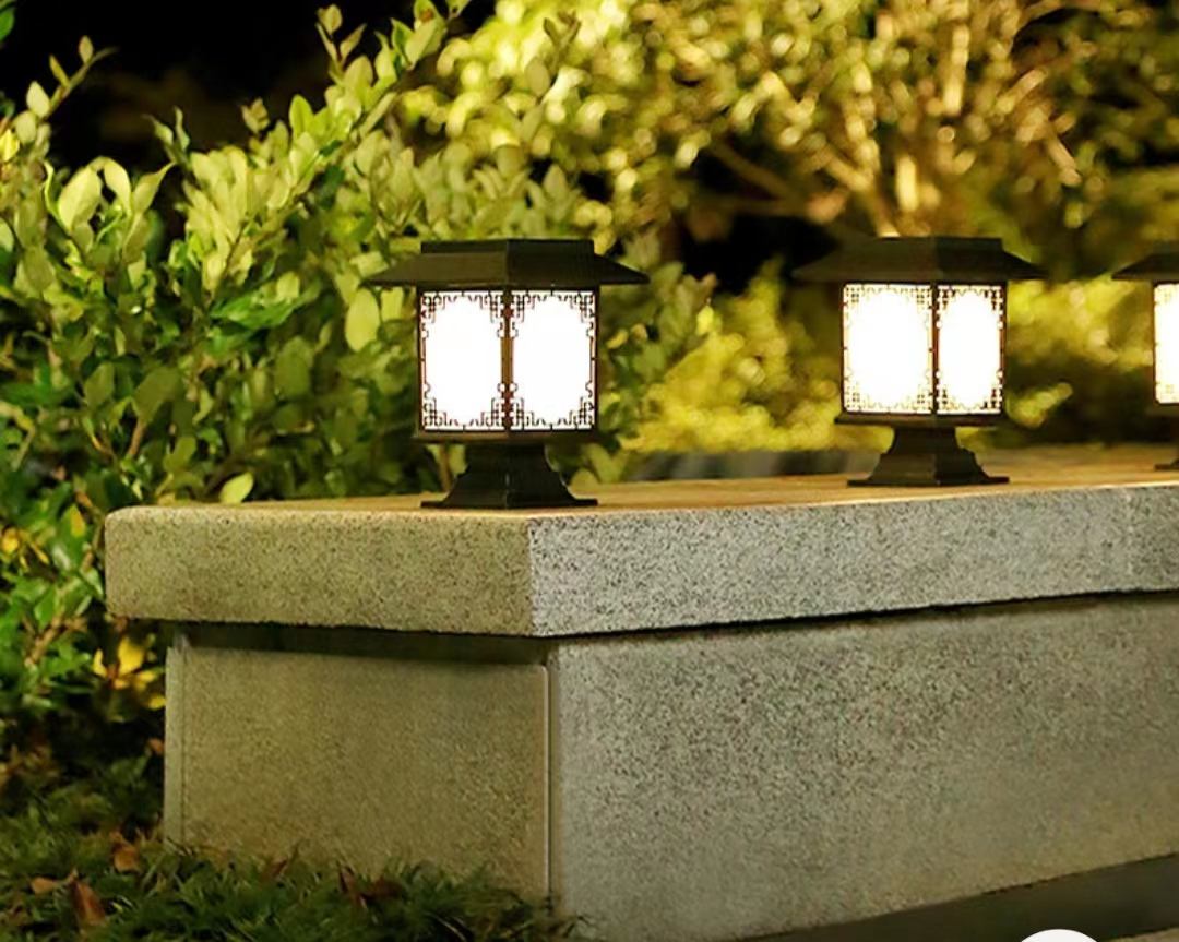 5LED Solar binnenplaats lamp gazon grond lamp Tuin solar lamp tuin trellis outdoor antieke kamer licht decoratie Amerikaanse stijl 