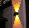 4LEDSolar Wandlamp Outdoor Waterdichte LED Wandlampen voor Binnenplaats Straat Landschap Tuin Decor Lamp Solar Outdoor Wandlamp