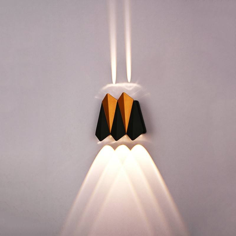 LED Outdoor Waterdichte Wandlamp Moderne Creatieve IP65 Hotel Villa Woonkamer Achtergrond Wandlamp