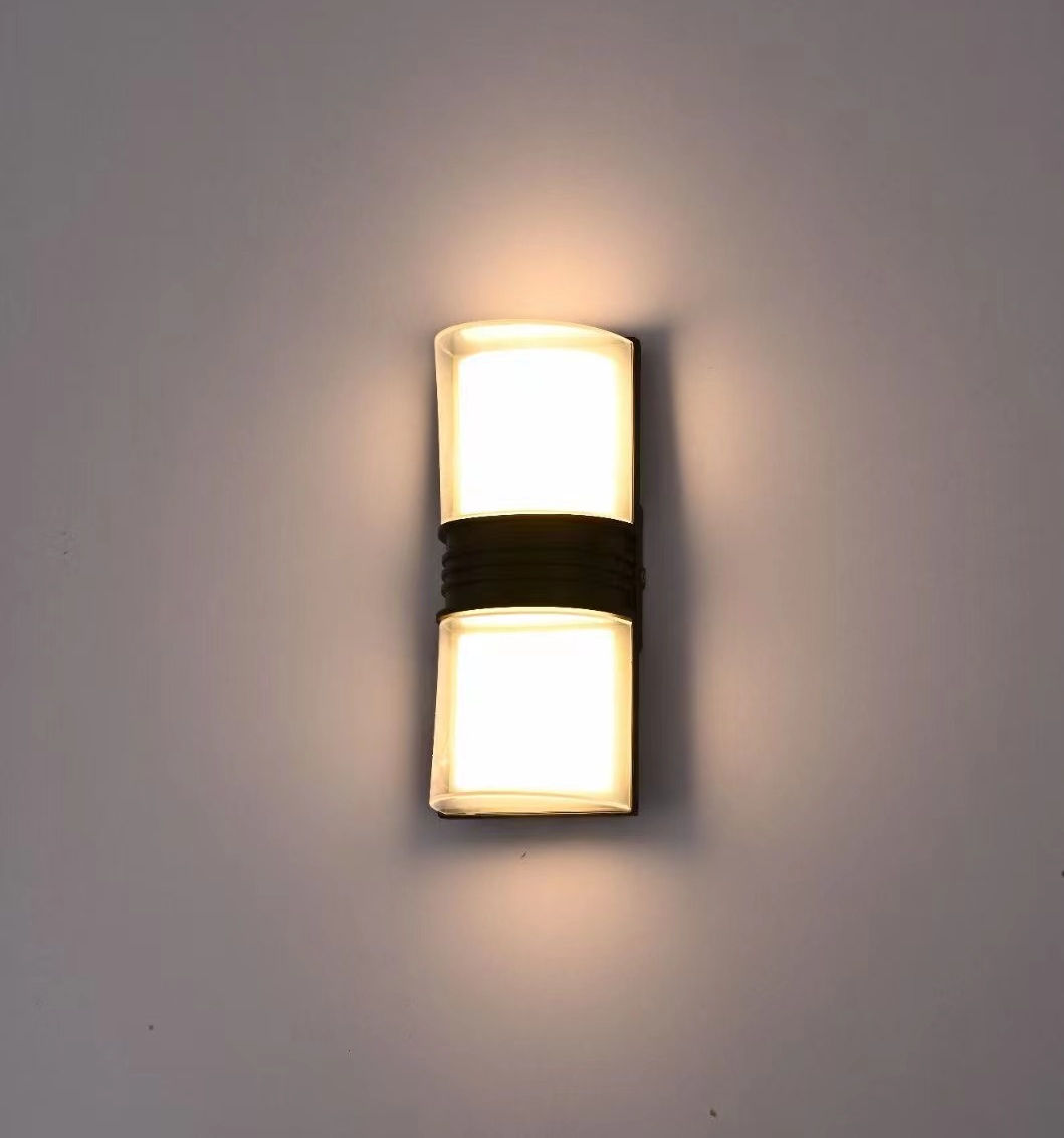 6W 12W LED Moderne Outdoor Waterdichte Wandlamp Binnen Slaapkamer Woonkamer Balkon Wandlamp Home Verlichting Aluminium Wandkandelaar