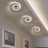 Plafondgemonteerde poreuze RGB LED-plafondwandlamp met afstandsbediening voor binnenrestaurant Bar Light Sconce Courtyard