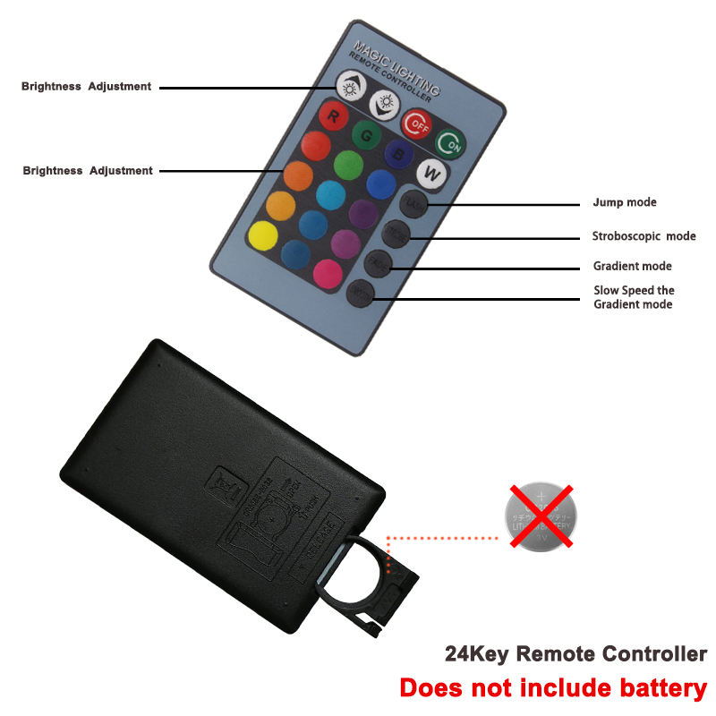 Hoge kwaliteit lage prijs 5W energiebesparende binnendecoratie RGB slimme controller rechthoekige vorm Muurbeugel lamp traplamp
