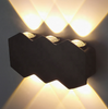 Moderne LED-wandlamp Up en Down Lighting Cube Sconce Lamp Armatuur Mount Indoor Outdoor Home Room Slaapkamer Hotel Verlichting Decoratie
