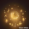 Outdoor vuurwerk koperdraad LED string 100leds waterdichte kerst fairy licht hangende decoratie verlichting aangedreven door batterij