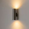 Up and Down Outdoor roestvrijstalen waterdichte led-wandlamp met GU10-lamp