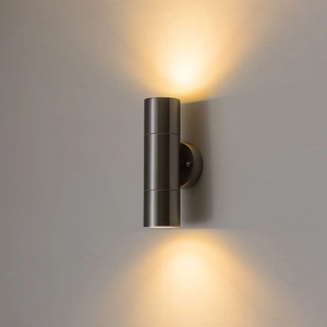 Up and Down Outdoor roestvrijstalen waterdichte led-wandlamp met GU10-lamp
