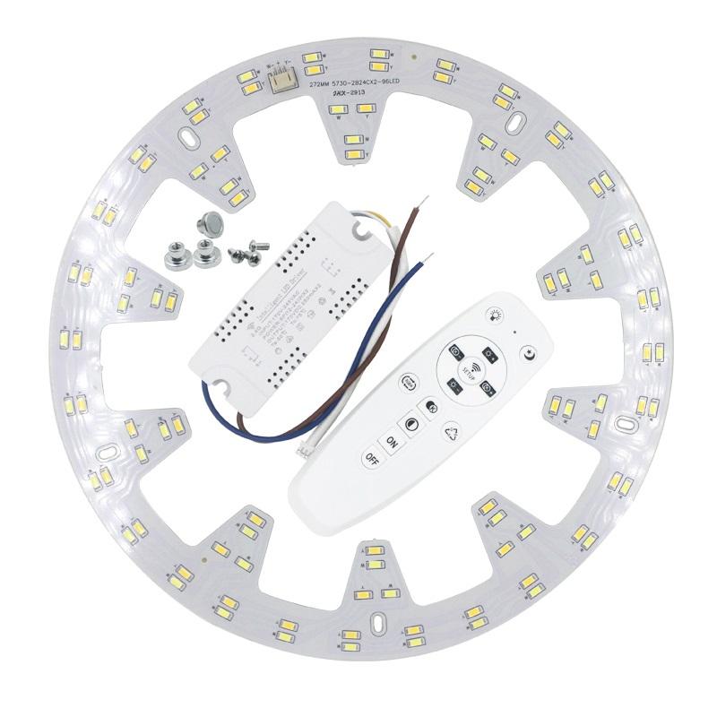 Smart 2.4G Plafond Kroonluchter Led 5730 Smd Chip Vervanging Lichtbron Oppervlak Met Afstandsbediening Voor Woonkamer keuken