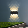 Moderne Waterdichte Outdoor 4W Led Wandlamp IP65 Aluminium Up En Down Wandlamp Tuin Veranda Blaker Decoratie licht 110V 220V