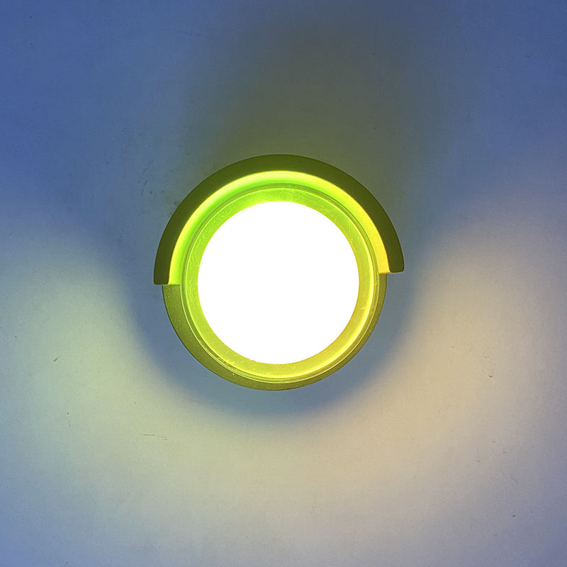 2023 Outdoor Tuya Wifi Led Smart Wandlampen 10W Cube Rgb App Dimbare Blaker Waterdicht Tuin Alexa Google Thuis wandlamp AC85-265V