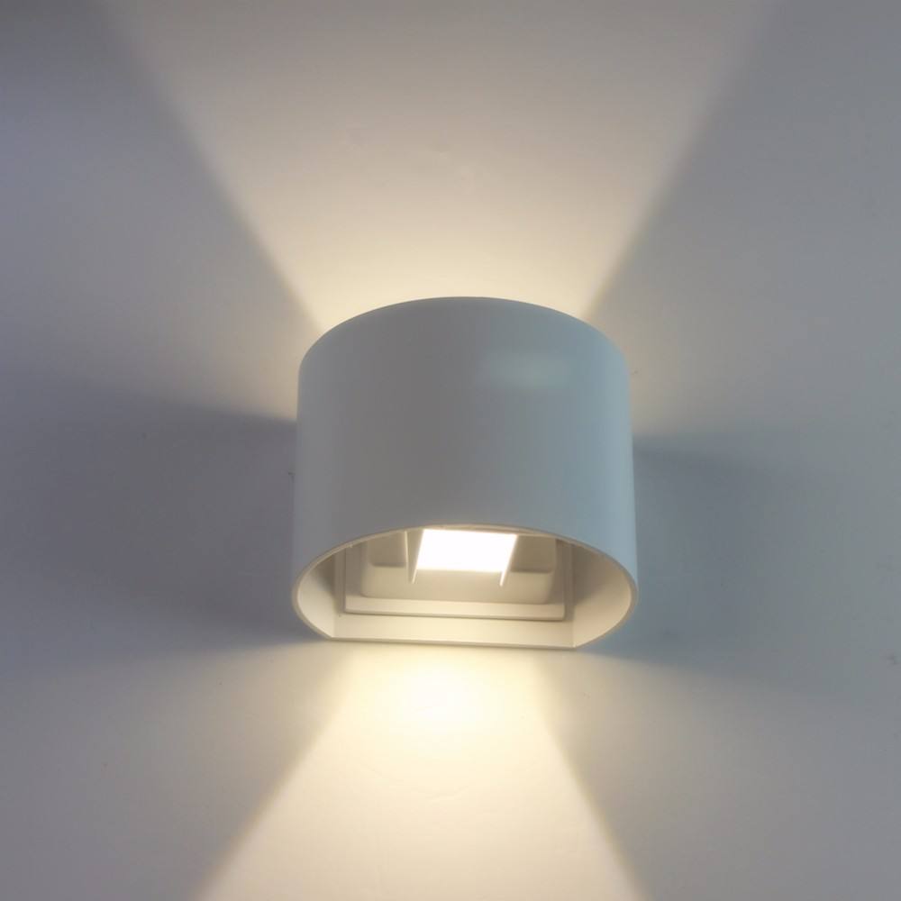 Hagood Nieuwe Halve Cirkel Waterdichte Wandlamp 6W 12W Led Wandkandelaar Buitenverlichting Waterdichte IP65 Verstelbare Verlichting Hoek outdoor schansen