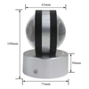 Moderne Led Wandlamp Indoor Trap Lichtpunt Nachtkastje Loft Woonkamer Up Down Home Hal Lampada 6W Wandkandelaars
