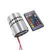 Hagood RGB spiraalgat LED wandlamp met afstandsbediening binnen voor feestbar lobby KTV woondecoratie