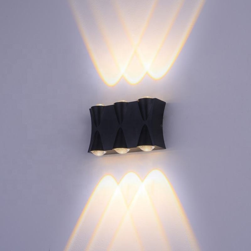 Nordic Persoonlijkheid Wandlamp Eenvoudige Led Woonkamer Achtergrond Wandlamp Hotel Hal Gang Verlichting Up En Down Armaturen HOT