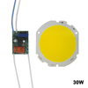 LED COB Lamp Kraal 10W-30W Lichtbron Chip Koud/Warm Schakelaar Conversie met Segment controle Power Adapter DIY Driver